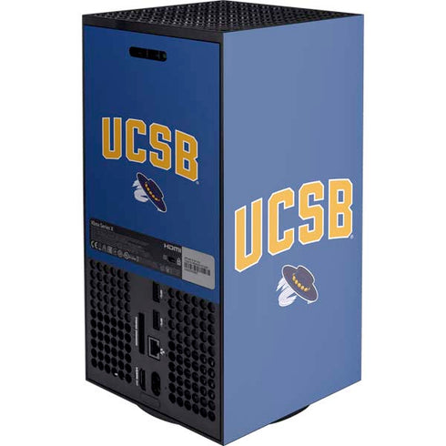 University of California-Santa Barbara UCSB XBox Series X Digital Edition Console Skin